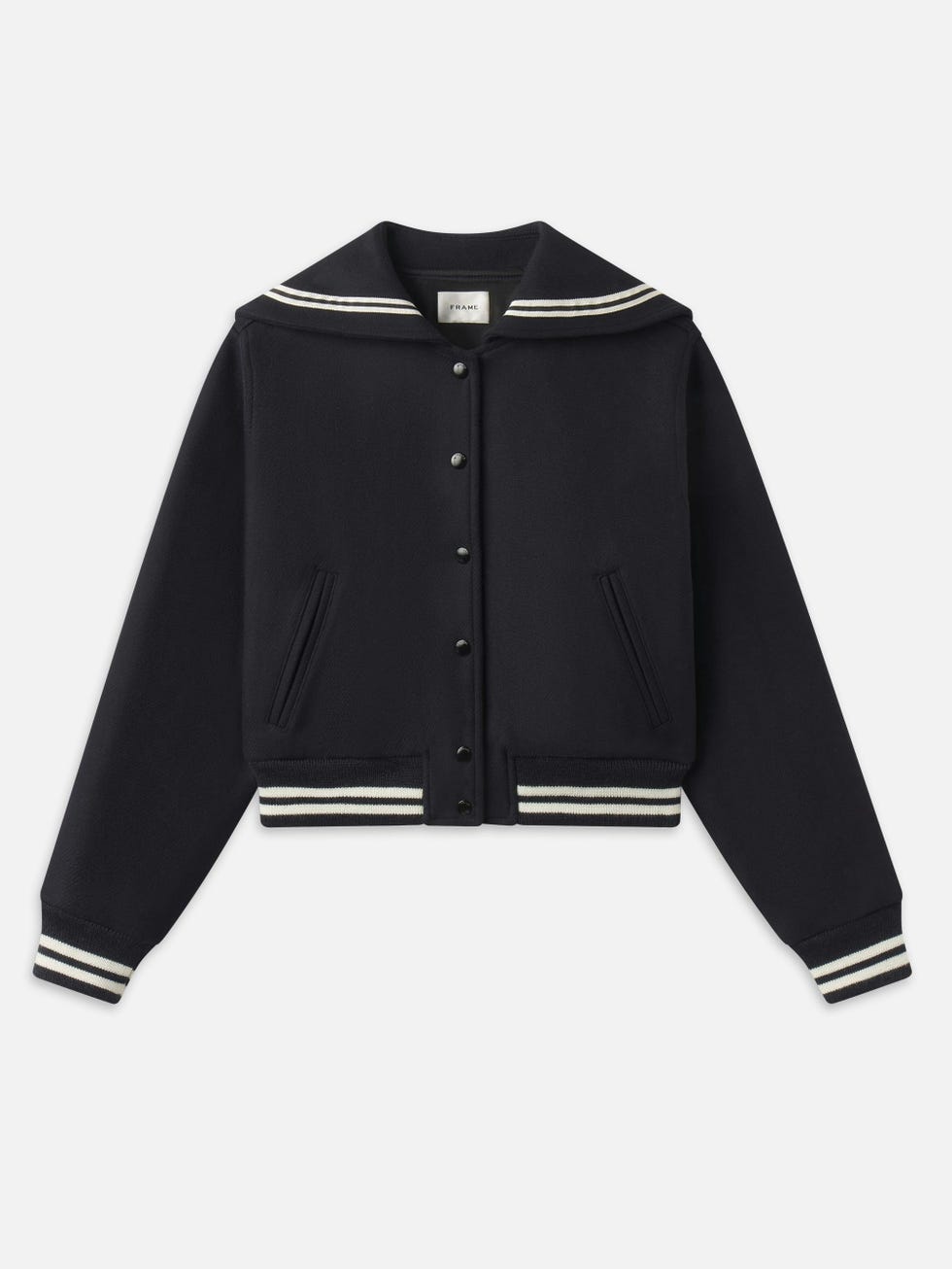 The Varsity Jacketiin Navy Multi