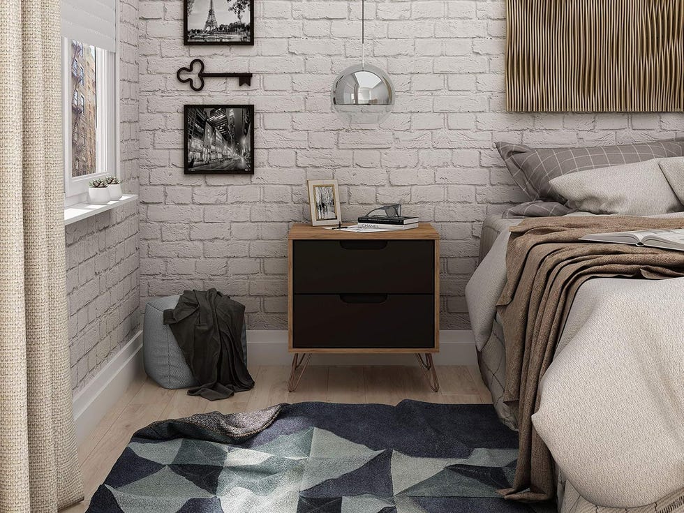 Rockefeller 2-Drawer Nightstand