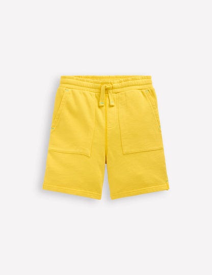 Garment Dye Shorts Pineapple Yellow