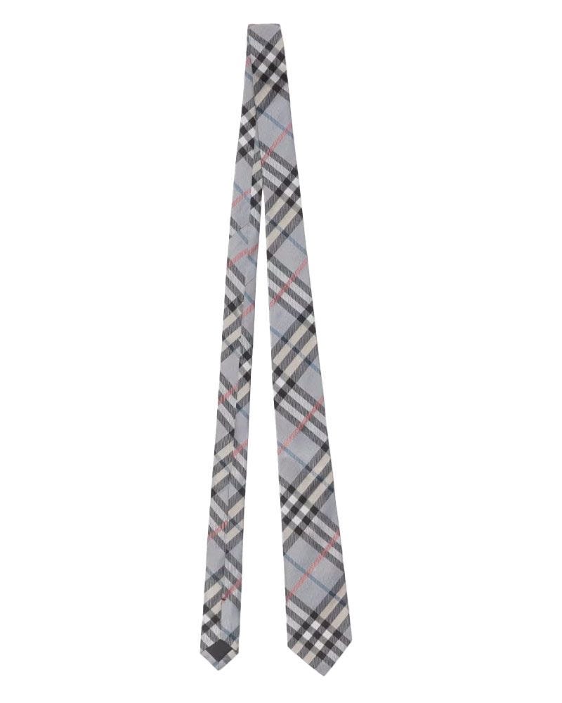 Check Silk Tie
