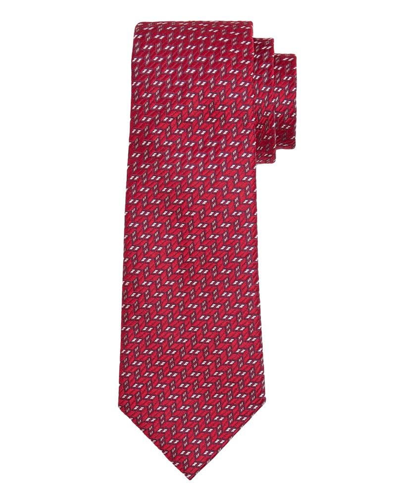 Silk Raised Cubes Tie