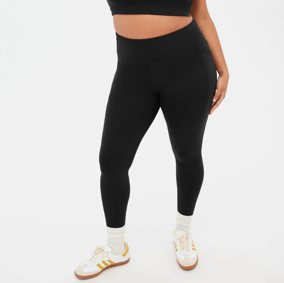 Black Compressive Pocket Legging
