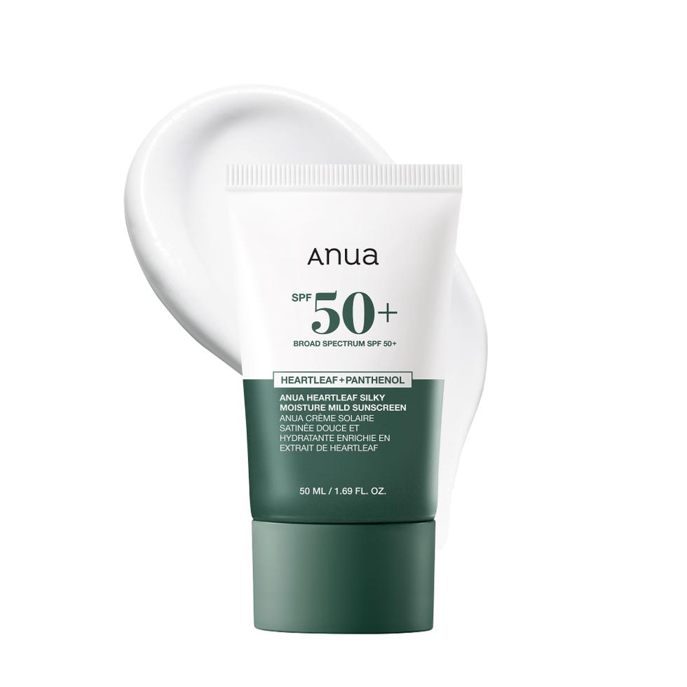Heartleaf Humedad sedosa Sunsco solar suave SPF 50