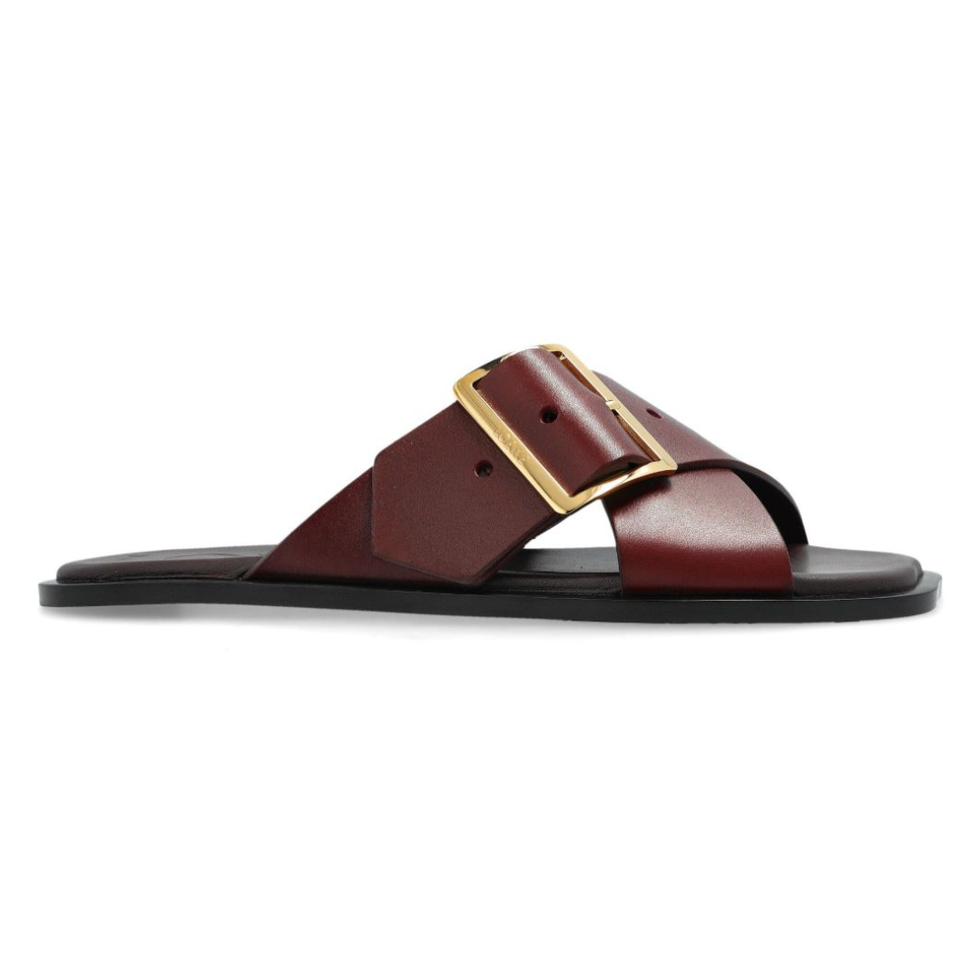 Petal Belt Flat Sandal