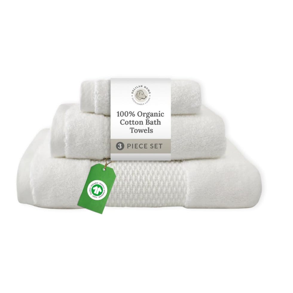 100% Organic Bath Towel 3-Piece Set