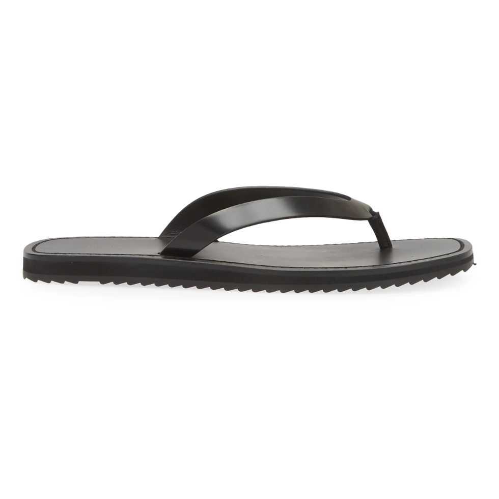 City Flip Flop in Leather