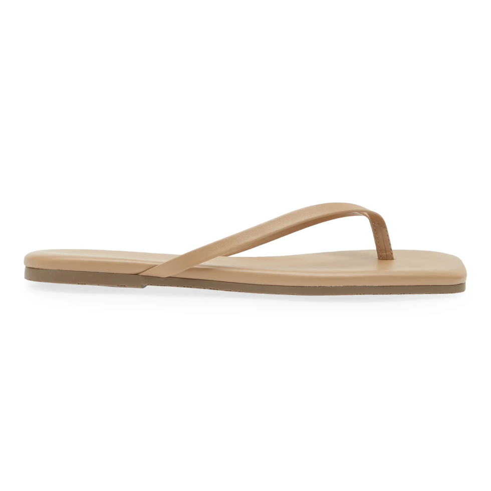 Square Toe Lily Flip Flops