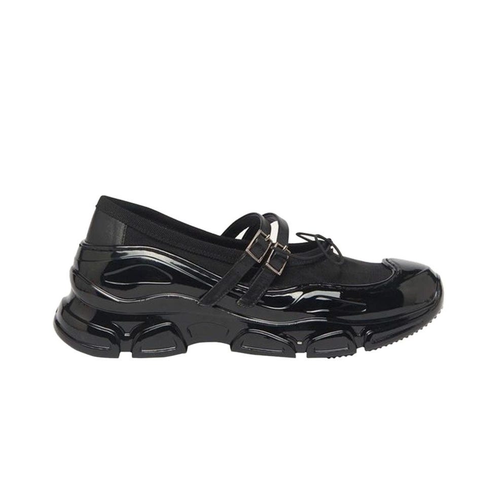 Crystal Buckle Tracker Shoes