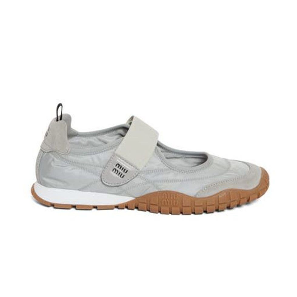 Sport Quilted Nylon Mary Jane Sneaker