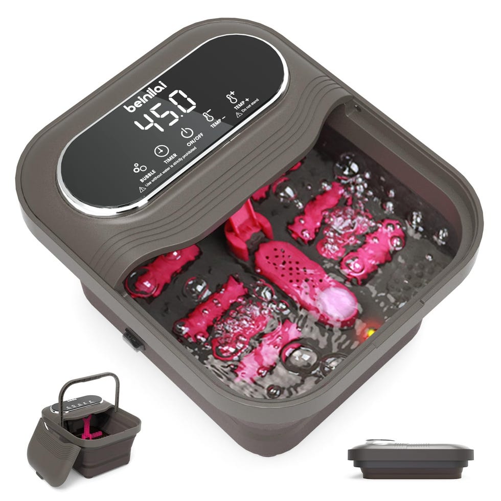 Collapsible Foot Spa and Massager 