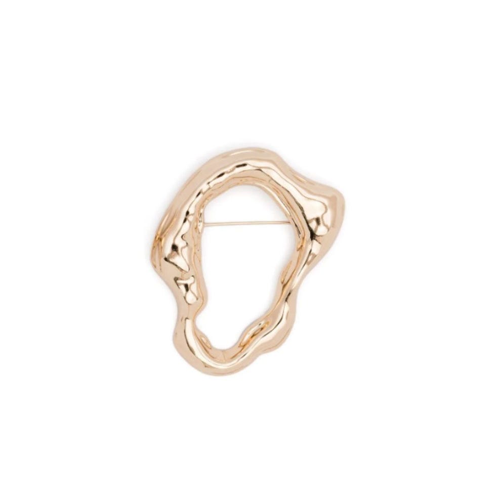 Sculpted Brooch