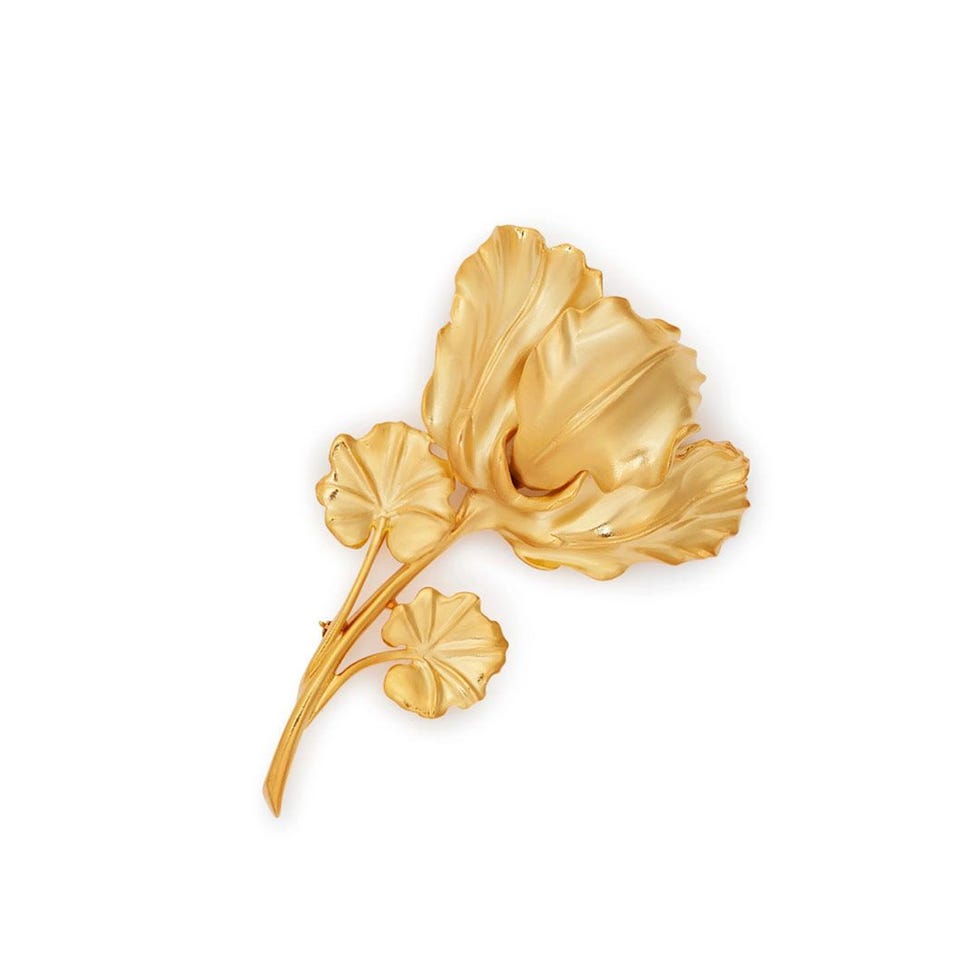 Gold Flower Pin