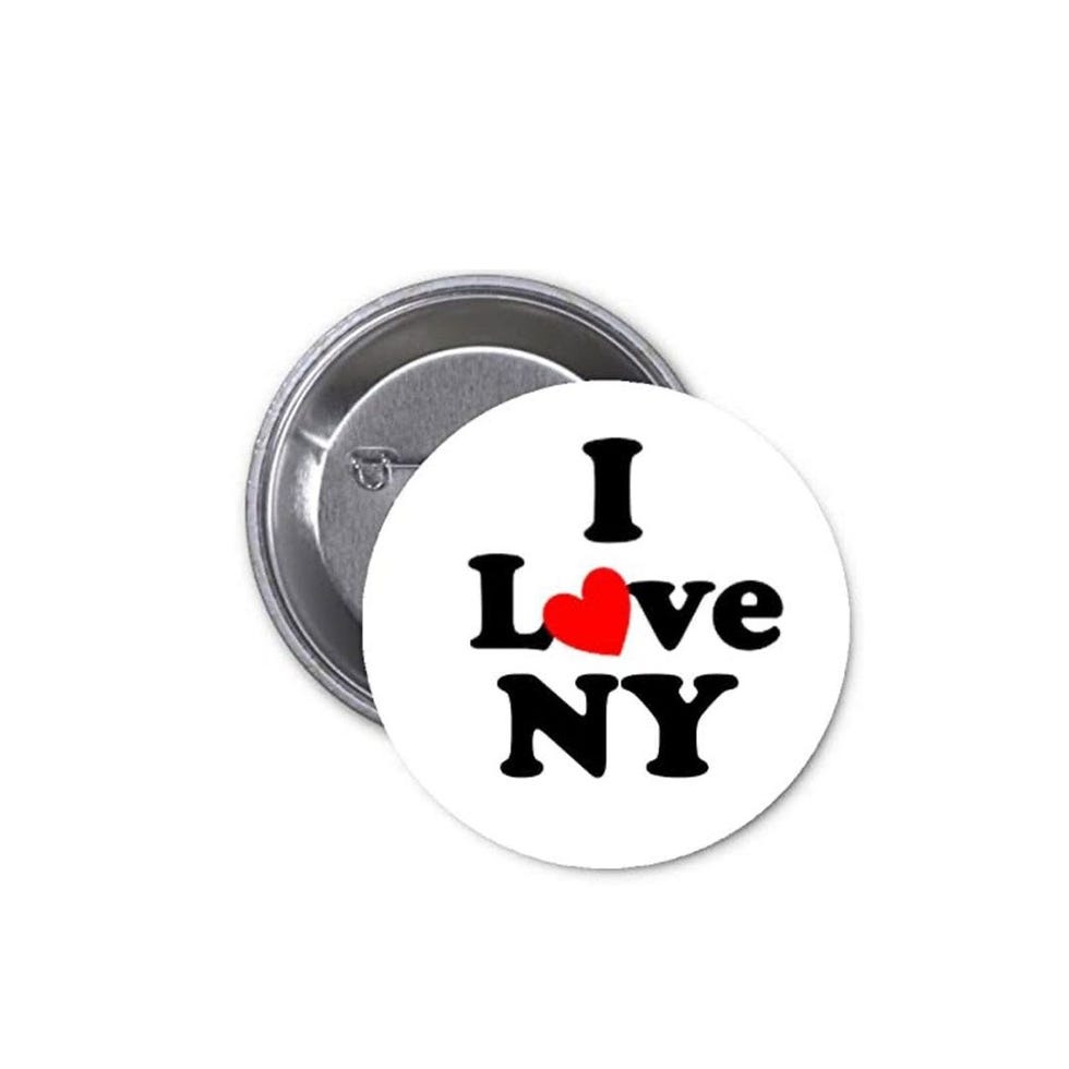I Love NY Pinback Button Pin