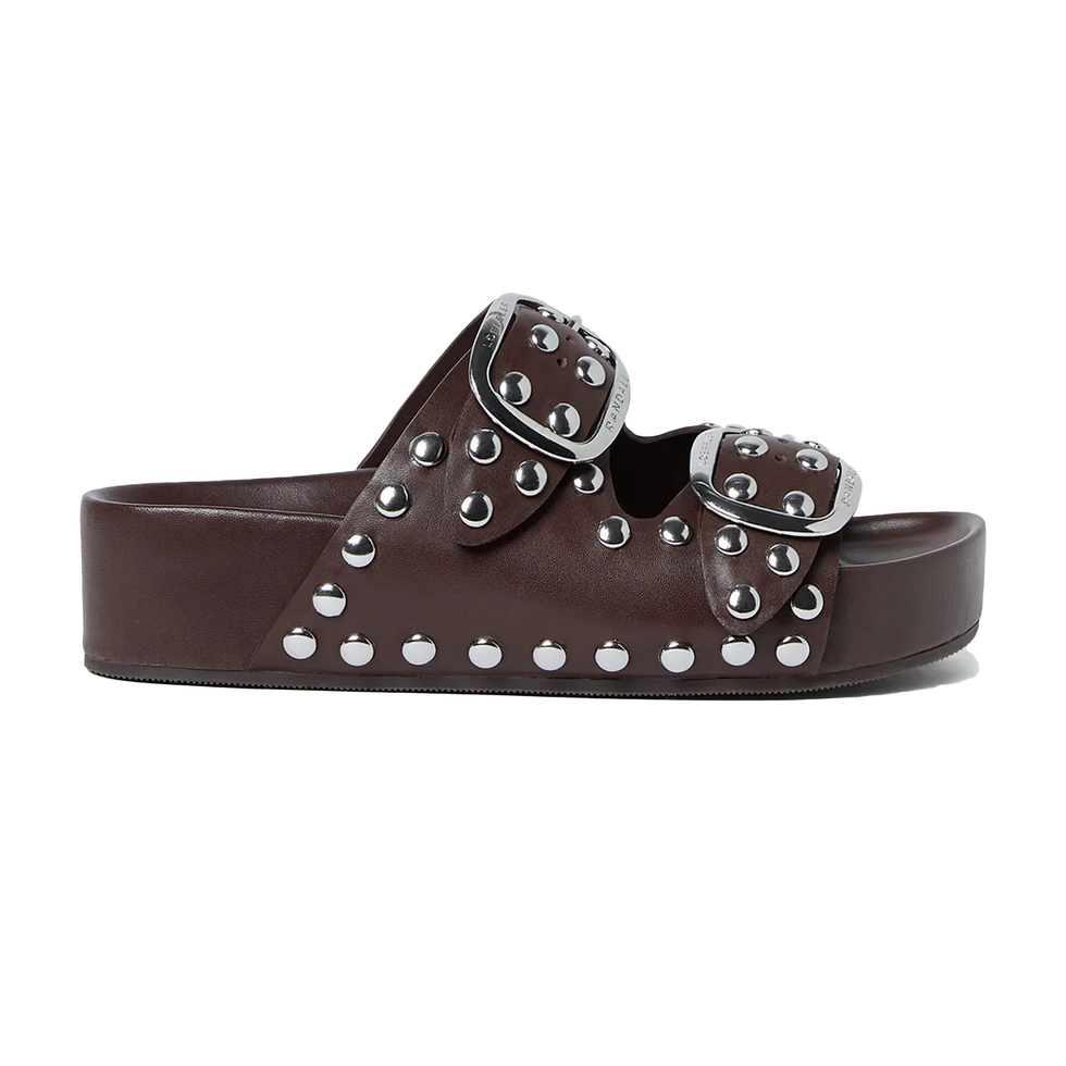 Jack Espresso Studded Sandal