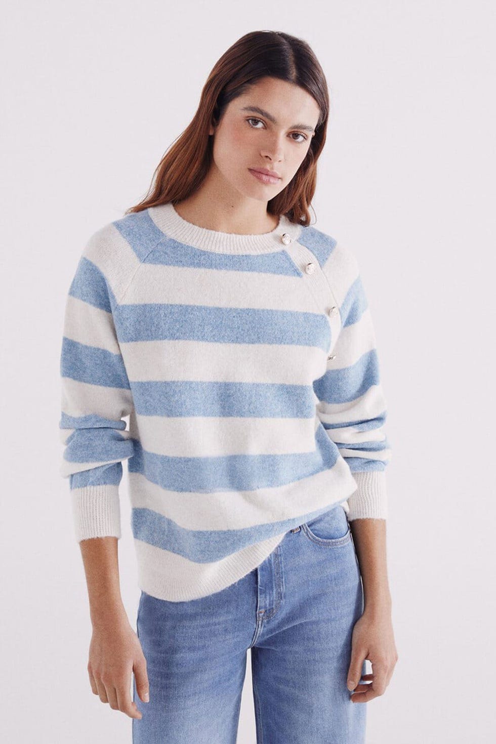 Jersey de rayas anchas