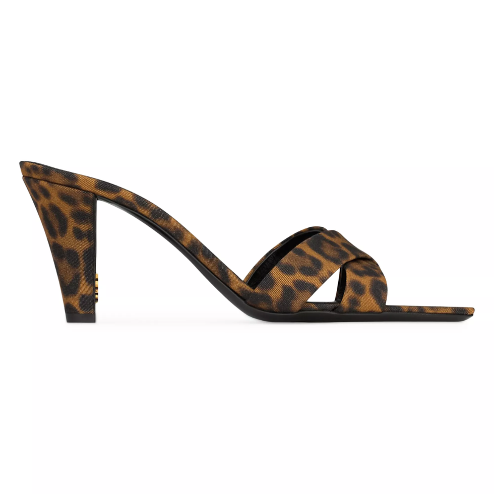 Jill Mules in Leopard