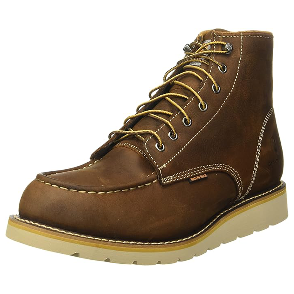 6" Waterproof Moc-Toe Work Boot