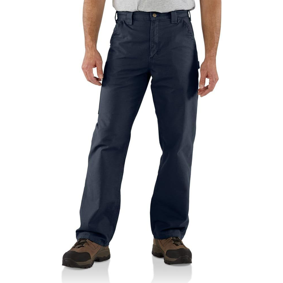 Loose Fit Canvas Utility Work Pant