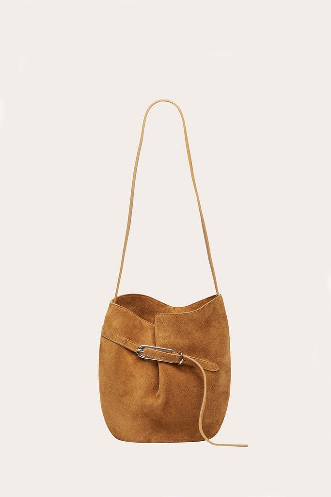Belted Bucket Bag 