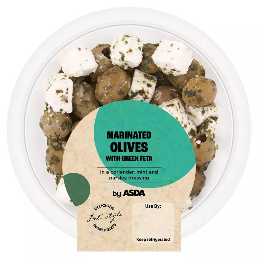 Marinated Olives with Greek Feta 150g