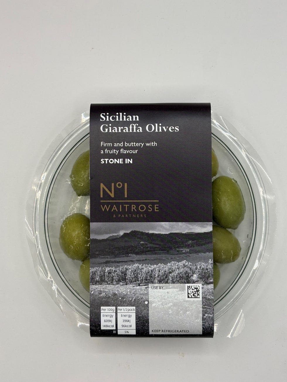 No.1 Sicilian Giarraffa Olives 130g