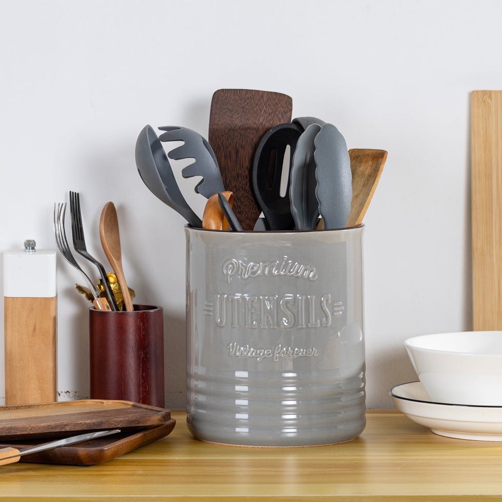 Ceramic Utensil Holder 