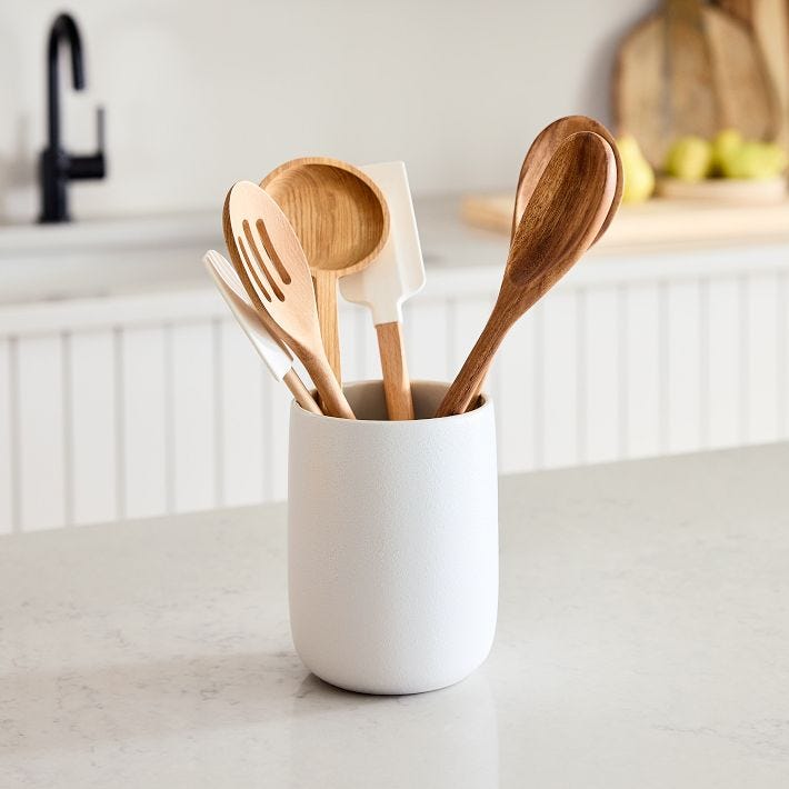 Kaloh Stoneware Utensil Holder