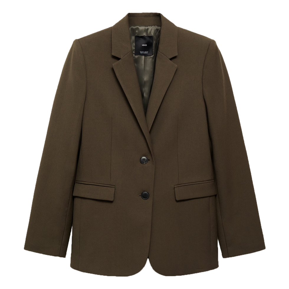 Straight Fit Suit Jacket