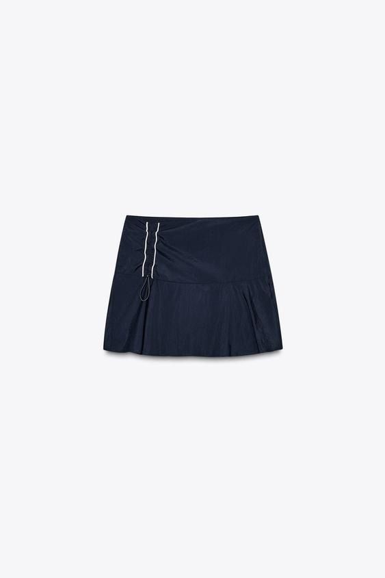 Skort with Adjustable Waist