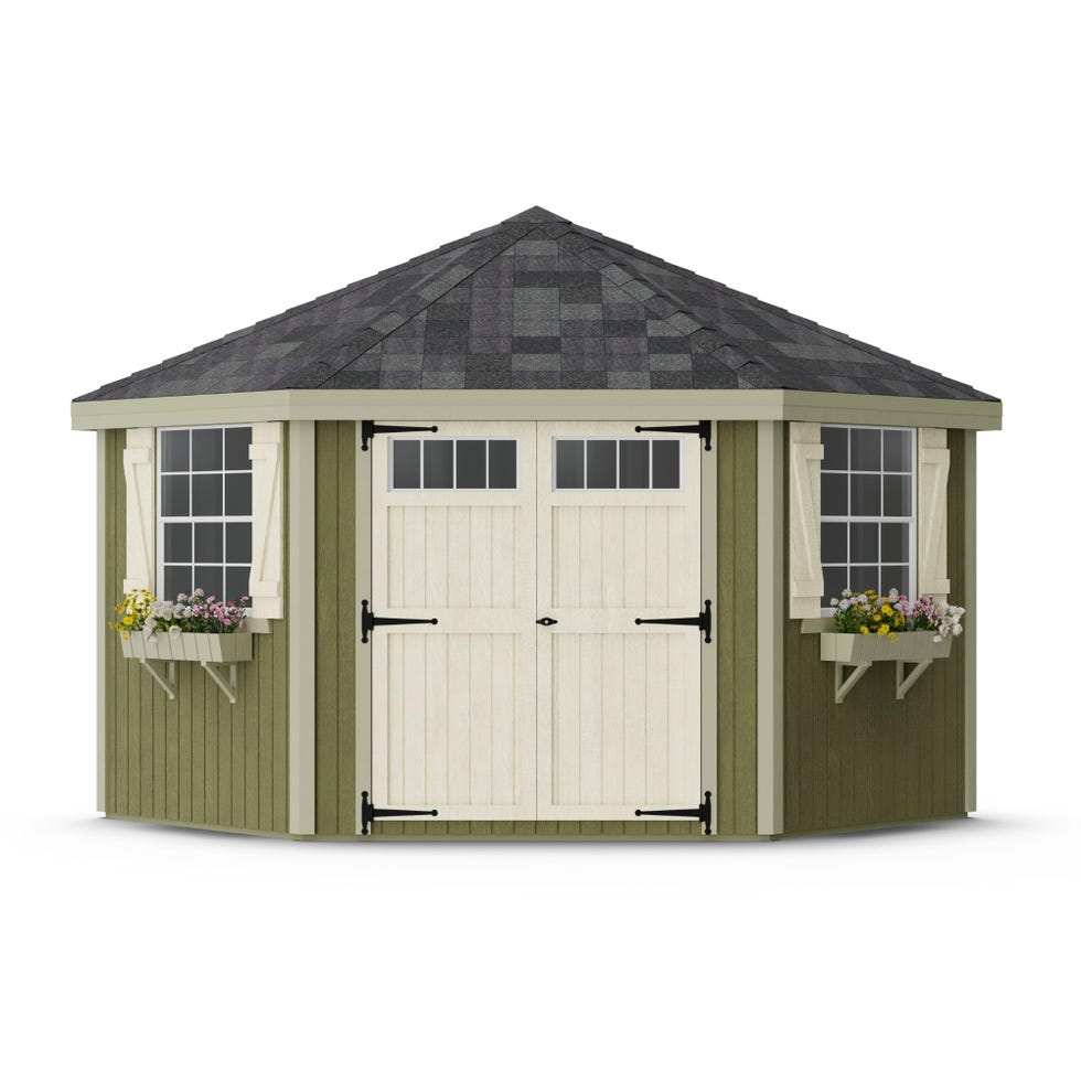 10x10 Colonial Five-Corner Shed 