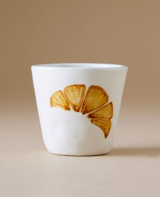 Croissant Espresso Cup