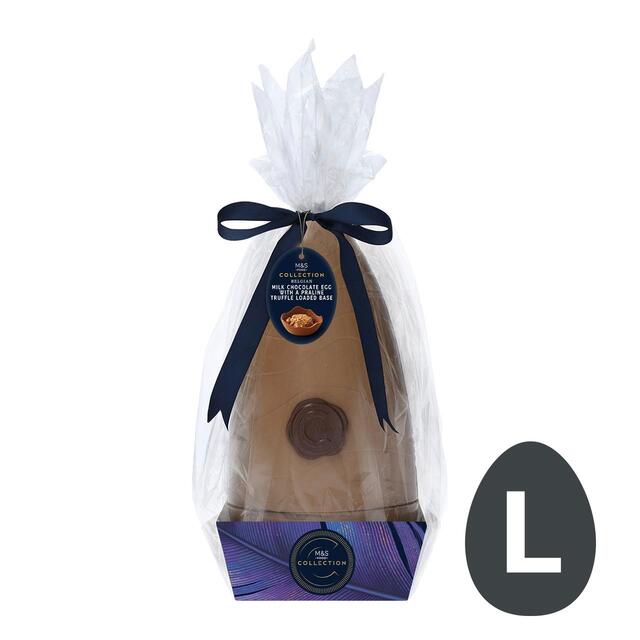 Belgian Milk Chocolate Egg With Praline Truffle 334g