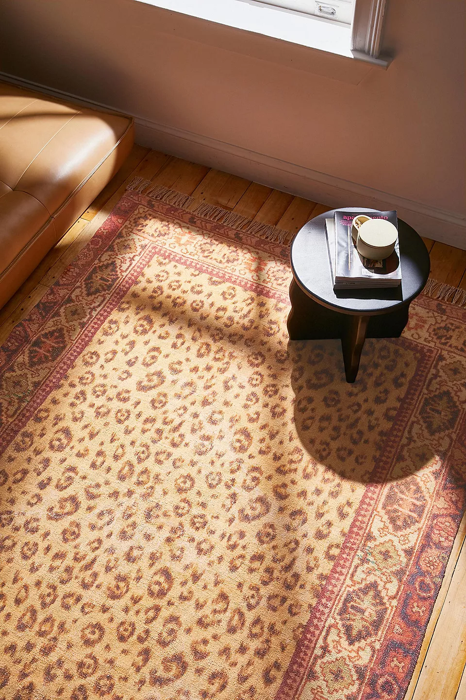 Leonore Gold Chenille Rug