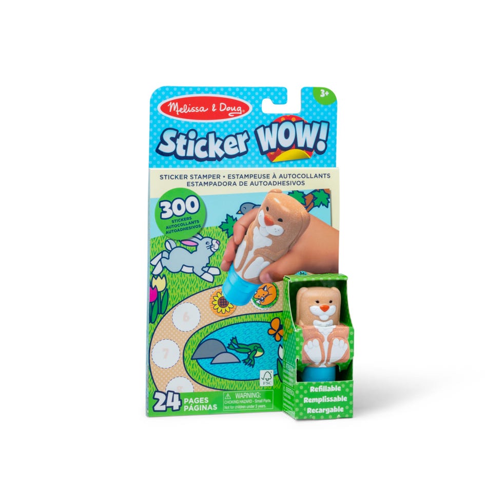 Bunny Sticker Activity Pad & Stamper Book