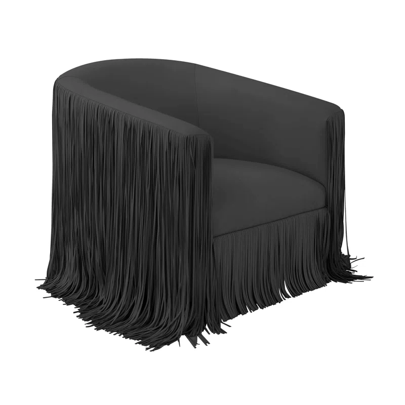 Faux Leather Armchair