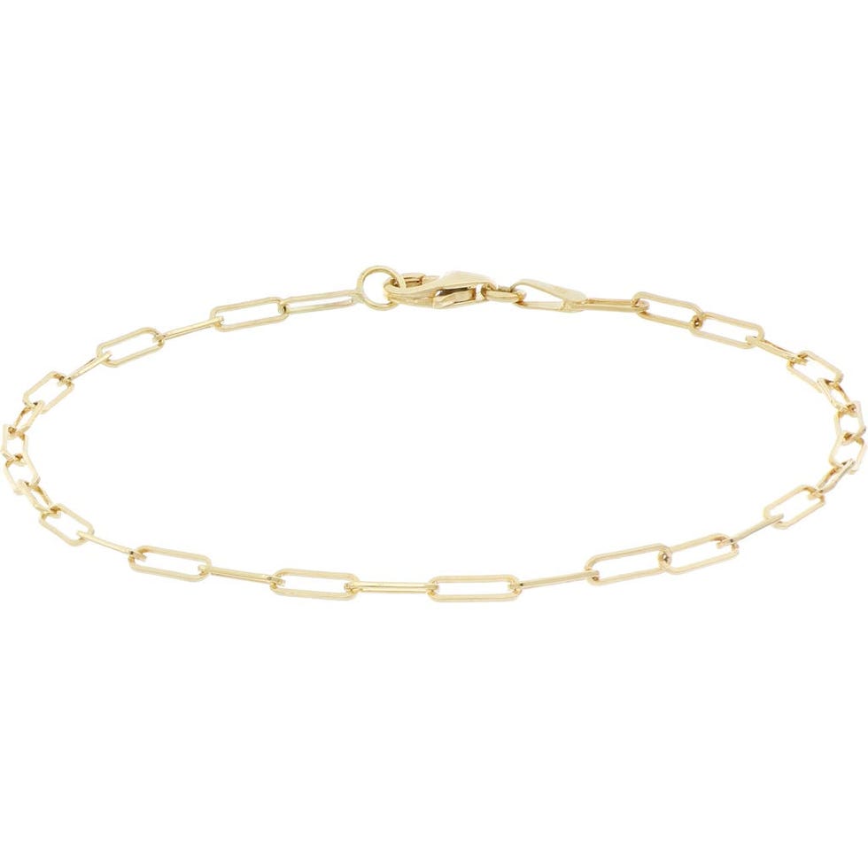 Ofira 14K Gold Rectangular Chain Bracelet