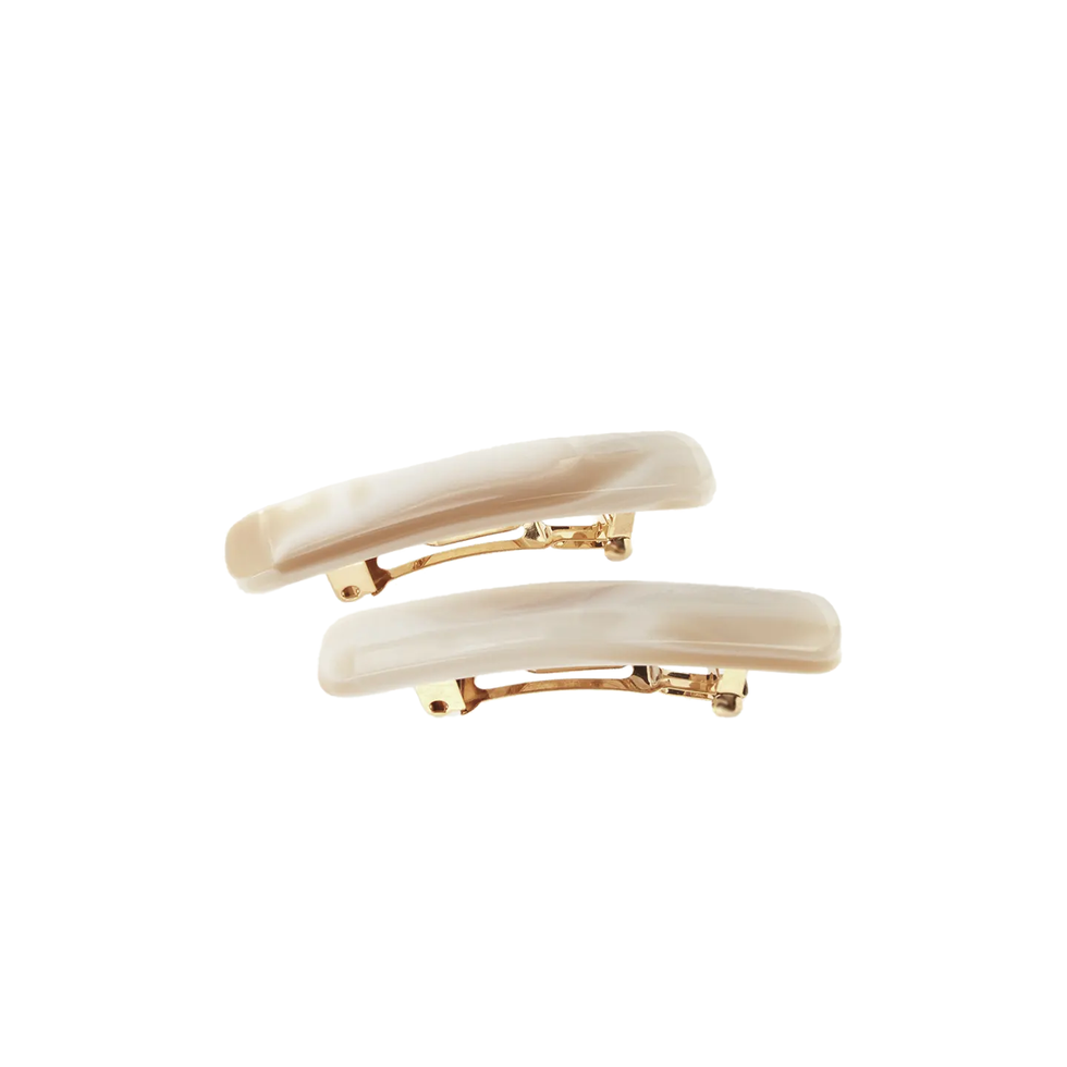 Mini Classic Rectangle Barrettes
