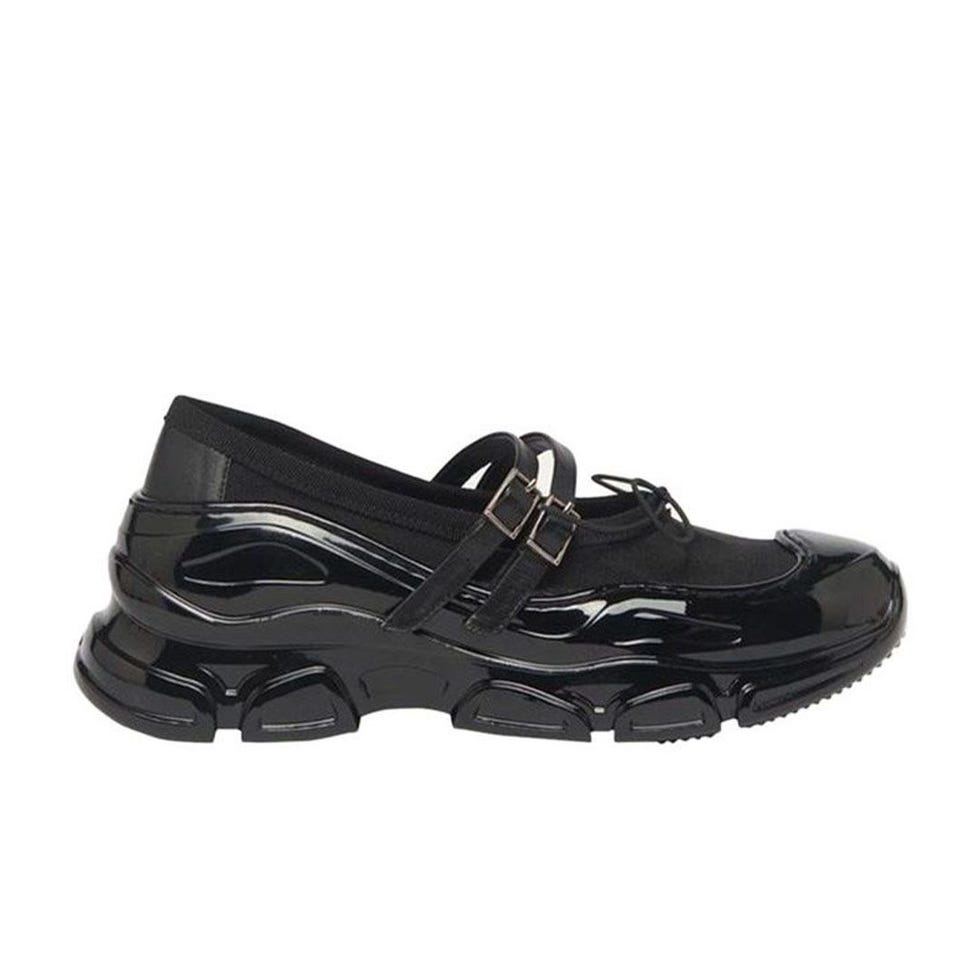 Crystal Buckle Tracker Shoes