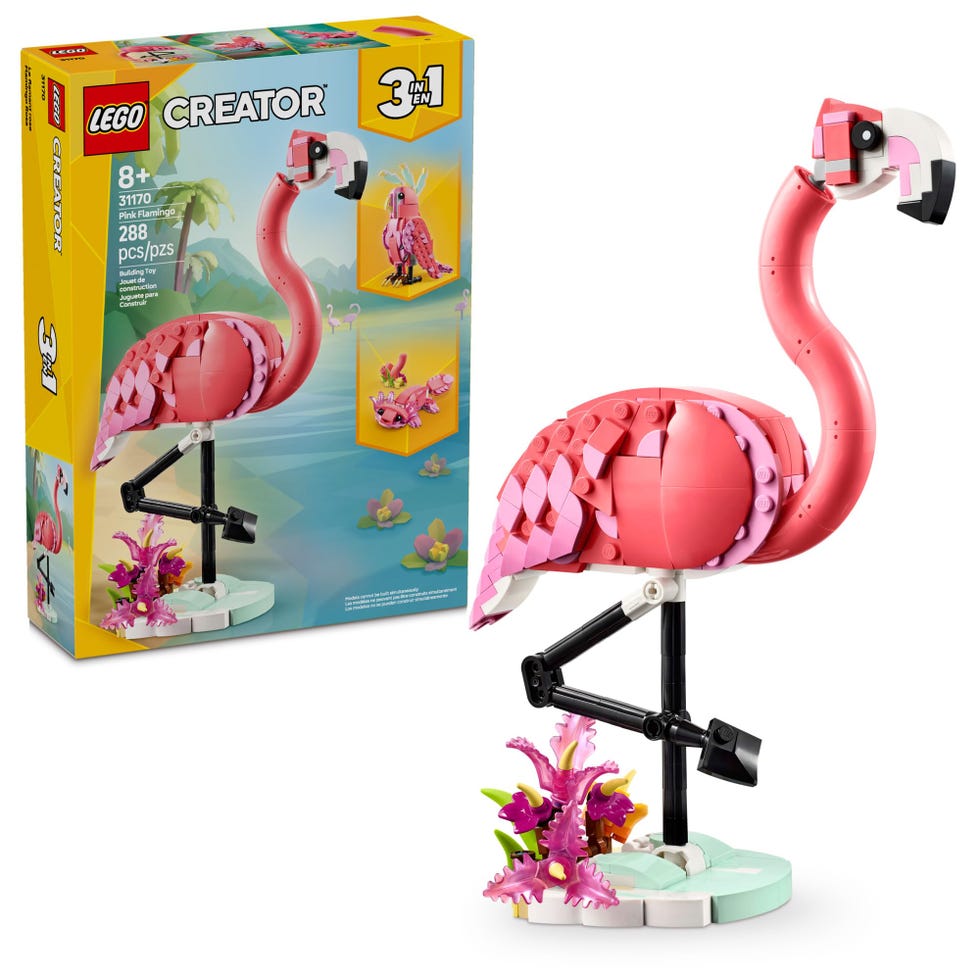 Creator 3-in-1 Wild Animals: Pink Flamingo