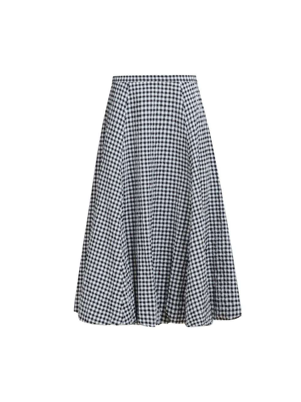 Marni check-print midi skirt
