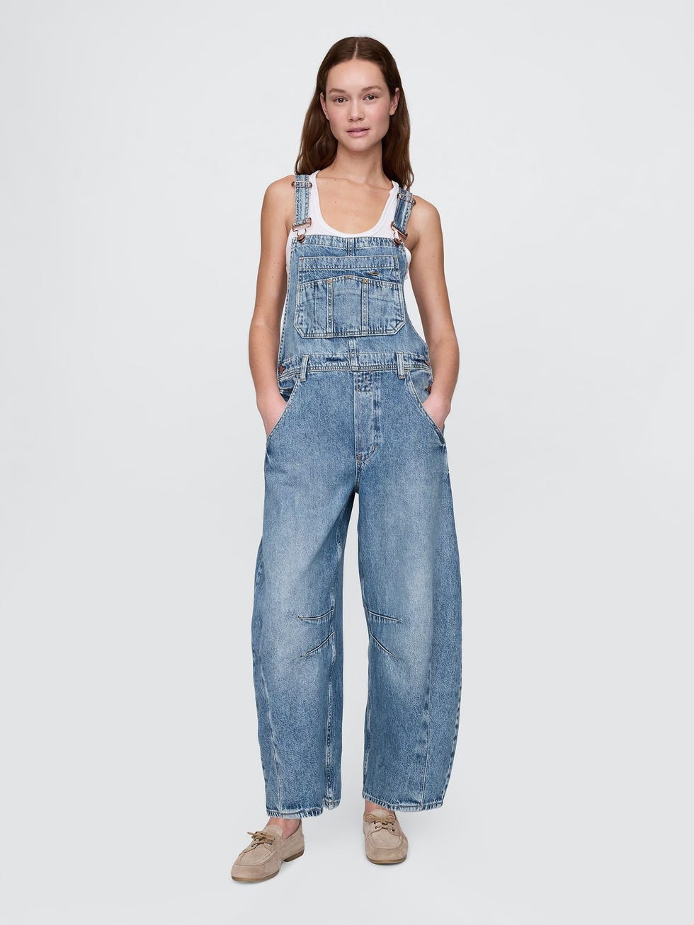 Blue Horseshoe dungarees
