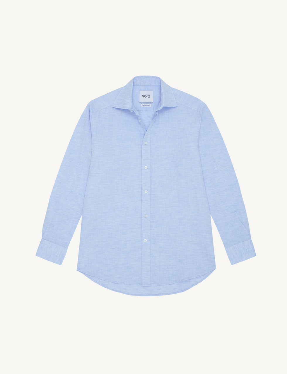 With Nothing Underneath the boyfriend shirt