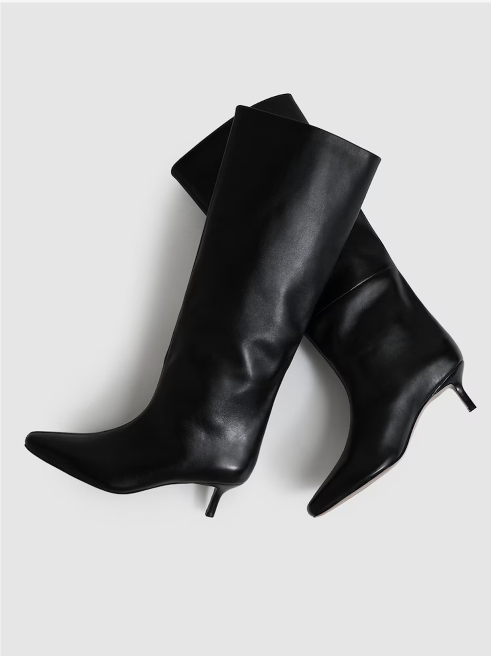 Reiss Monica leather boots