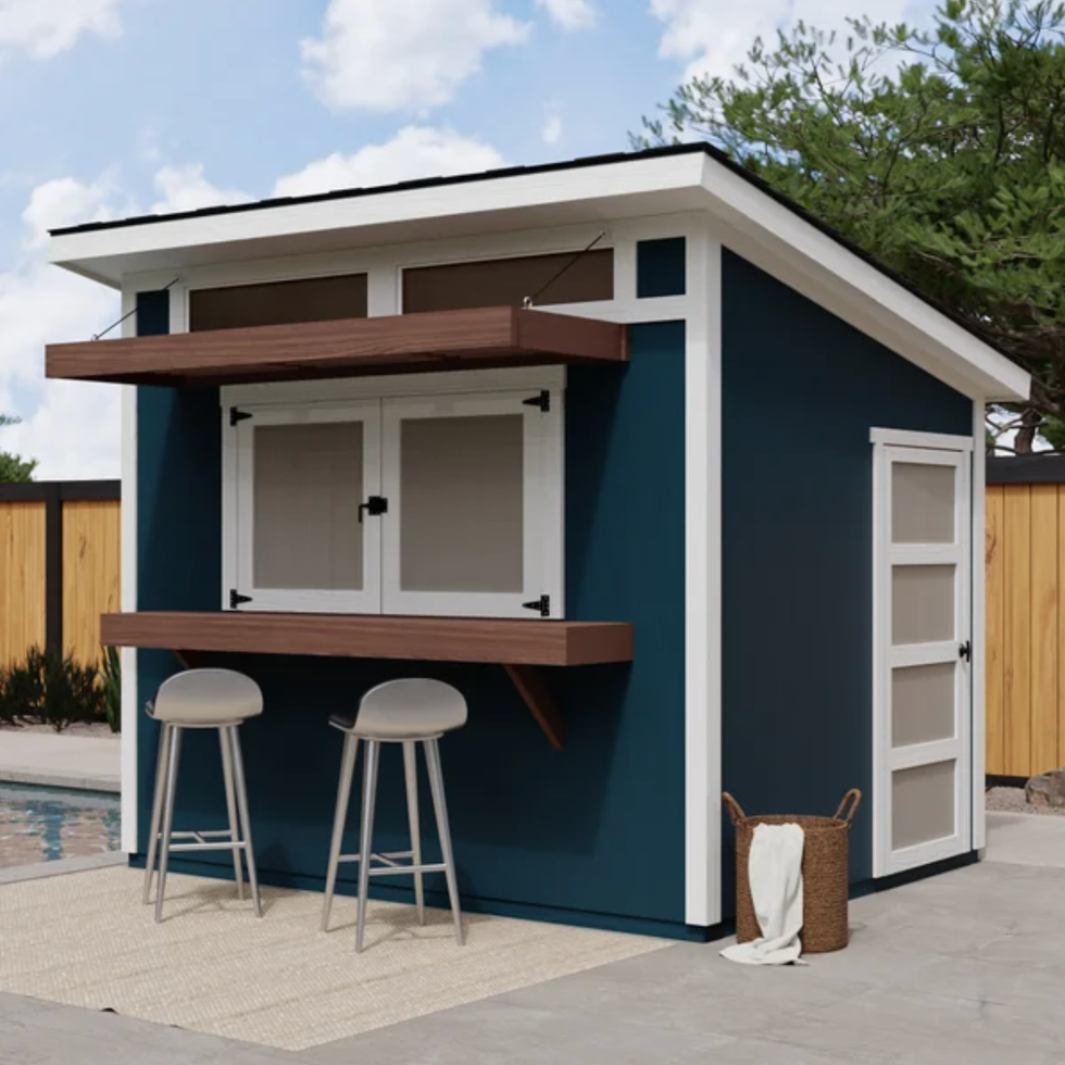 Solara 10 'x 8' Wooden bar shed