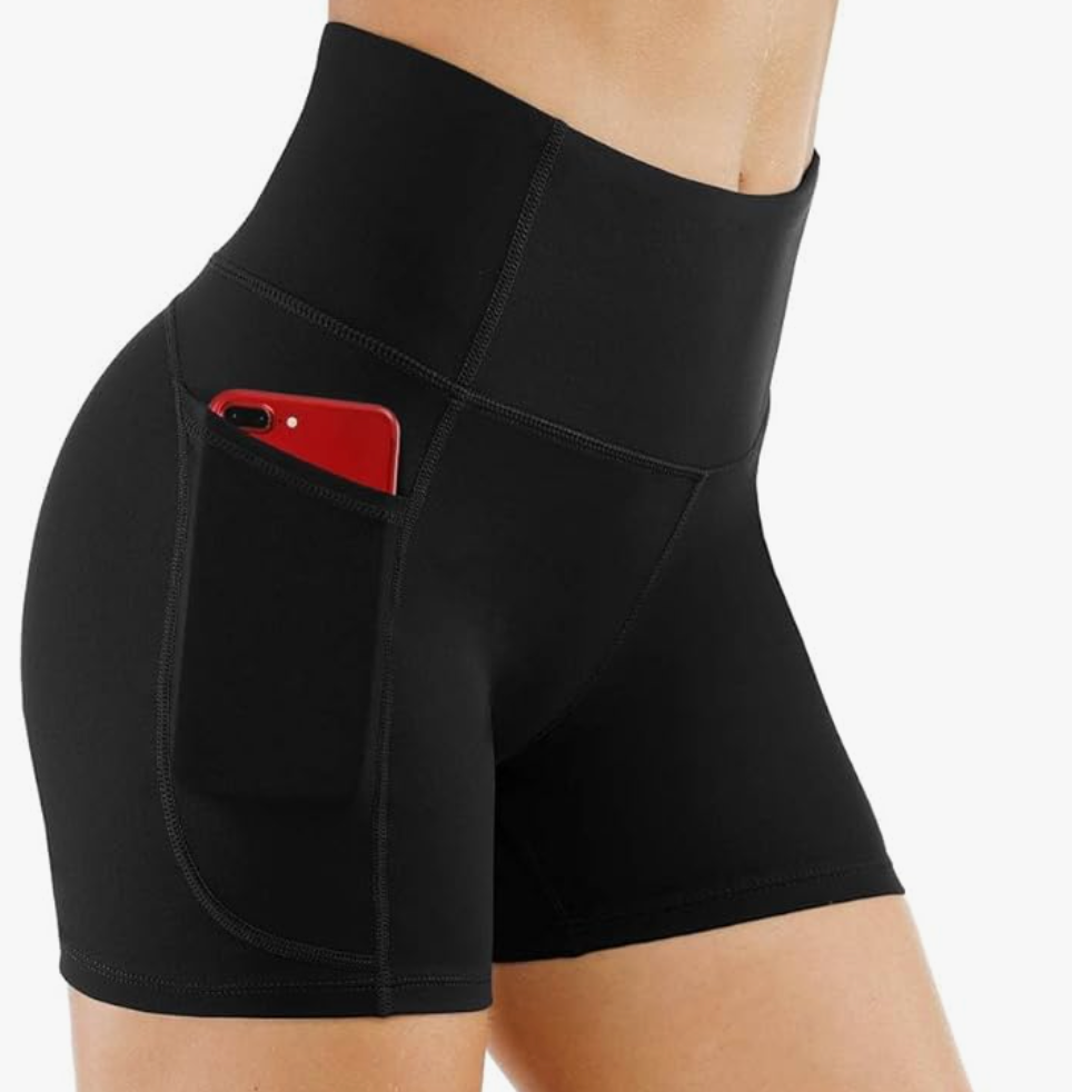 High Waist Yoga Shorts