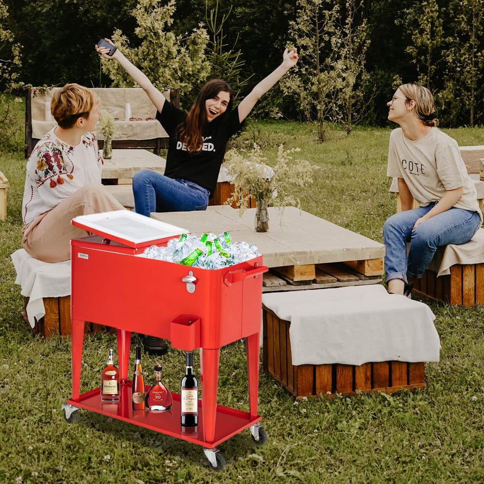 Rolling Bar Cart