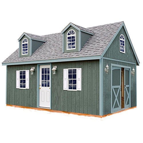 Wood Storage Shed Kit