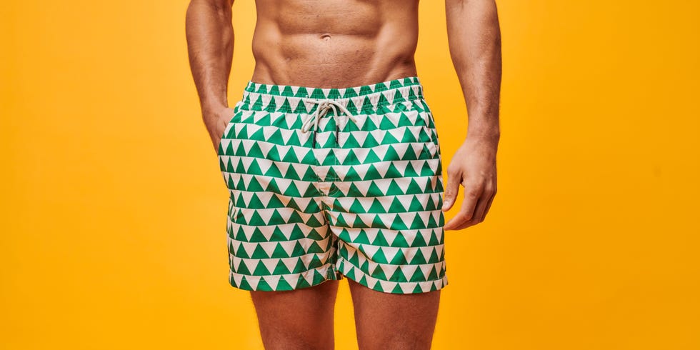 Triangle Jungle Swim Shorts