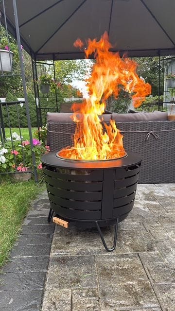 Patio Smokeless Fire Pit 