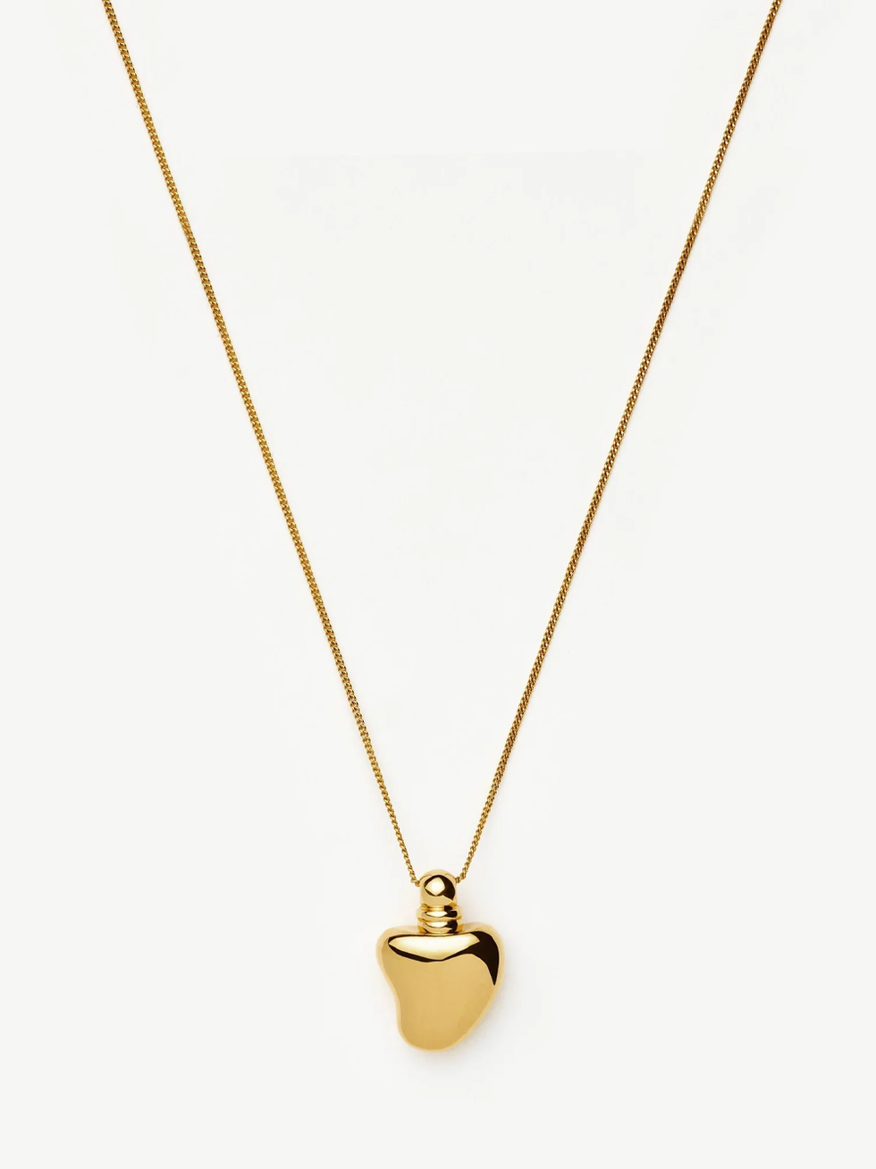 Missoma message in a bottle necklace